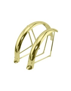 20 Flared Adjustable Fender Set Gold.